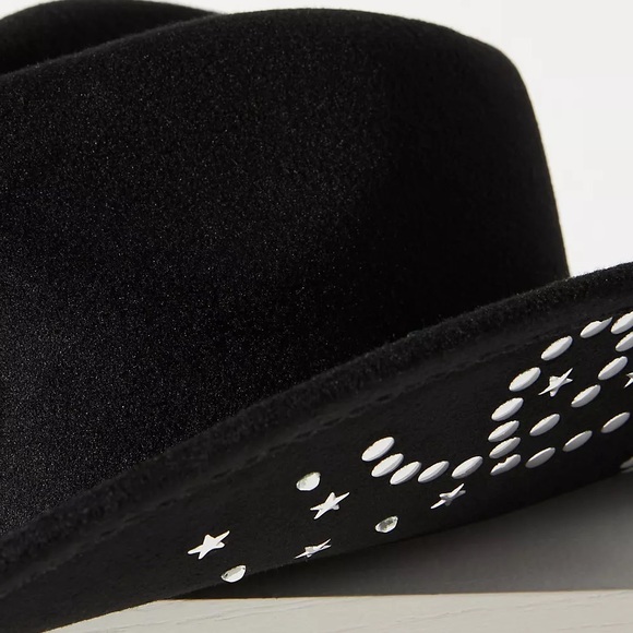 Anthropologie Studded-Brim Rancher Hat - Picture 11 of 13